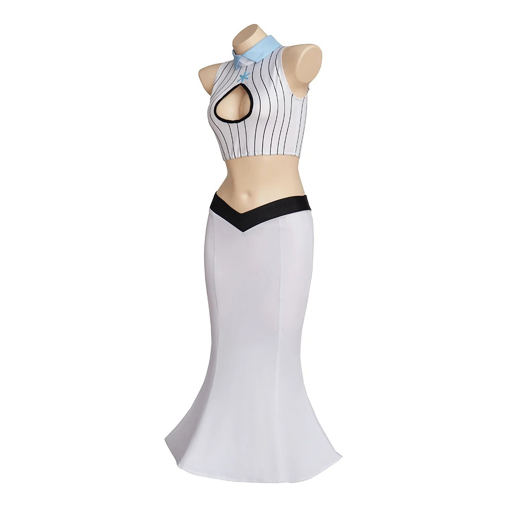 Costume de cosplay Anime Orihime Inoue, chemise blanche sexy avec jupe, robe de bal Orihime pour femmes, Halloween, carnaval, fête