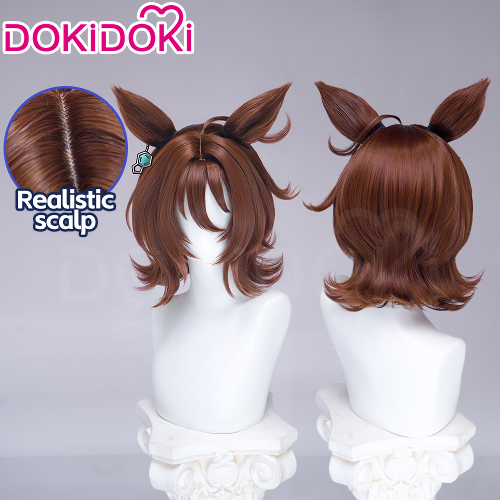 Haru Urara Agnes Tachyon Special Week Taiki Shuttle Kitasan Black Doto Kiseki Perruque de cosplay DokiDoki Halloween Hair Bonnet de perruque offert