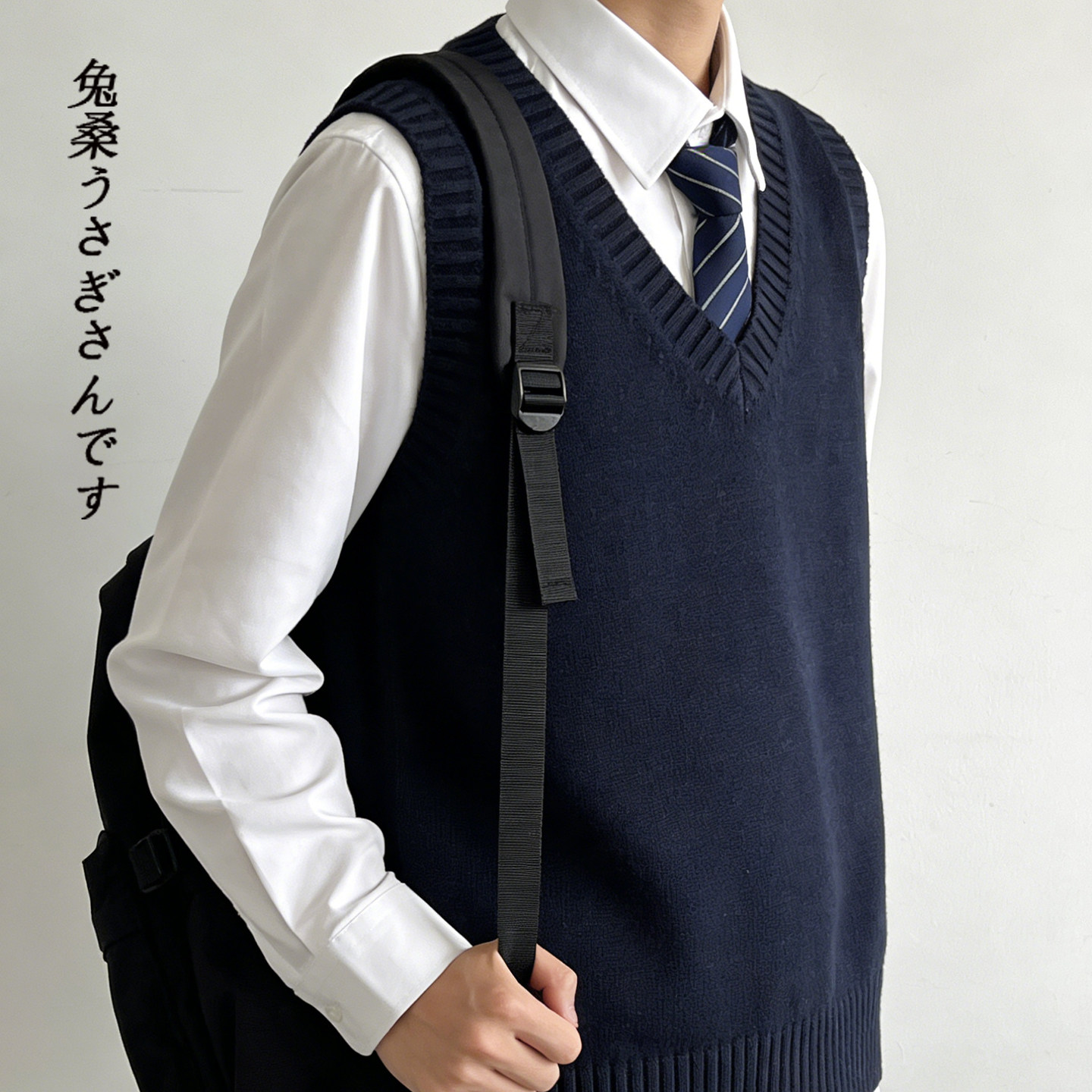 Veste en tricot pour homme, style japonais et coréen, uniforme scolaire JK, taille asiatique, uniforme universitaire Seifuku, manteau d'automne