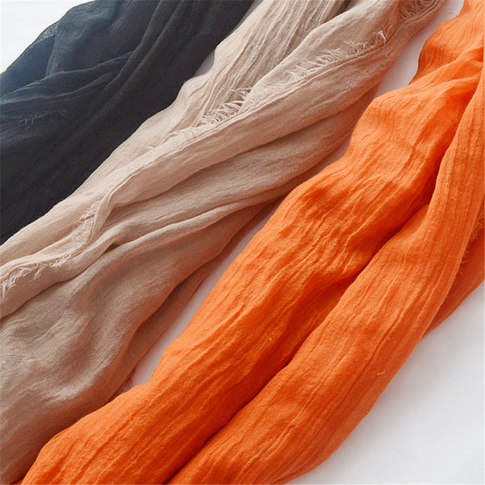 Écharpe en Viscose de Coton à Franges pour Femme, Châles et Enveloppes de Grande Taille, Étole Pashmina, Foulard Musulman, Hijab