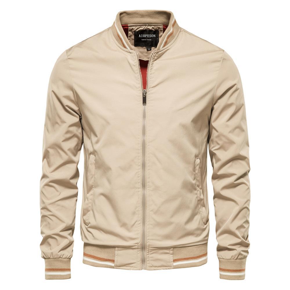 Vestes transfrontalières tendance pour hommes, nouvelle collection printemps-automne, vêtements d'extérieur décontractés et à la mode de style européen et américain.
