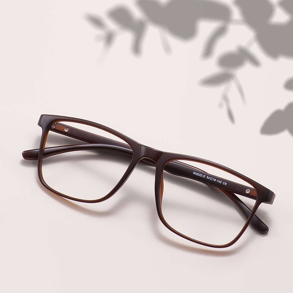 Grand cadre de lunettes rectangulaire TR90 pour hommes et femmes, monture carrée en plastique léger avec charnière à ressort pour lentille de Prescription