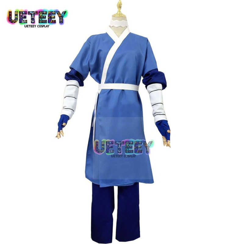UETEEY COS nouveau Style Sokka Cosplay Costume tenue d'halloween