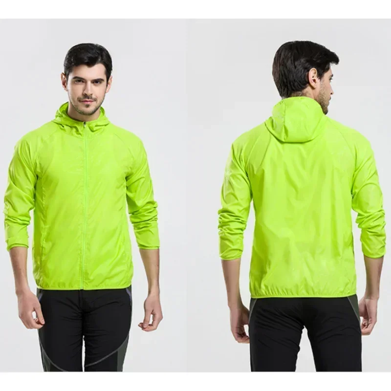 Veste de pluie de Camping pour hommes et femmes, vêtements de Protection solaire imperméables, vêtements de pêche et de chasse, coupe-vent en peau à séchage rapide avec poche