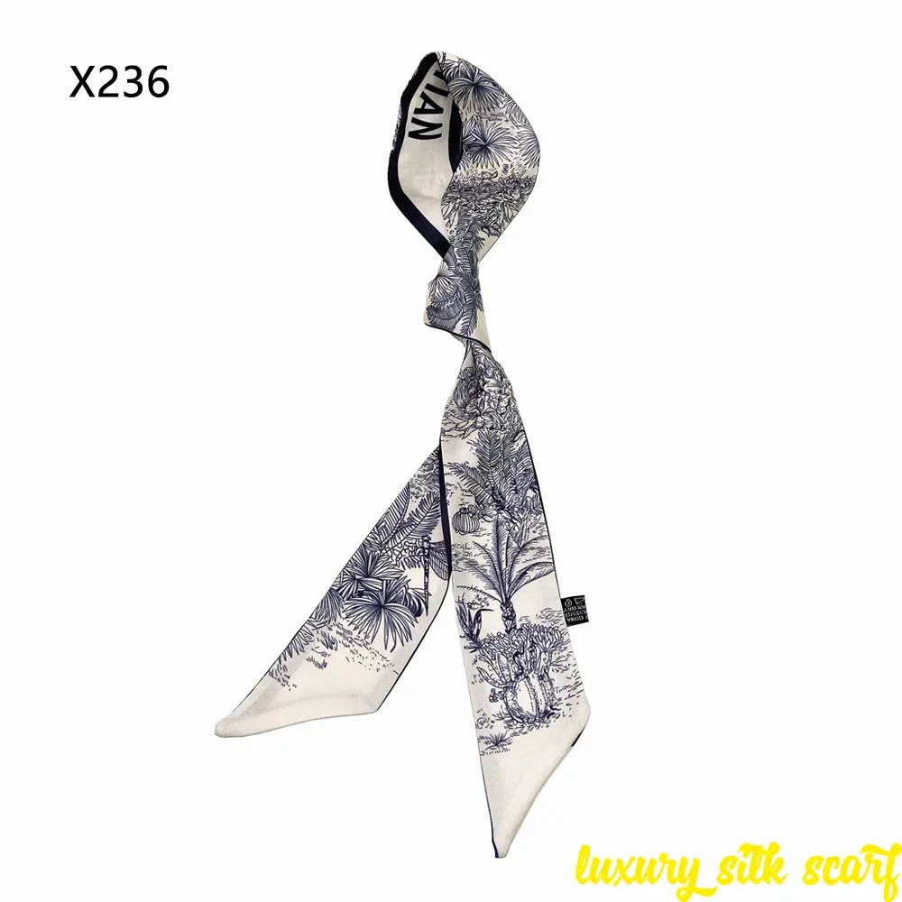 Nouveau printemps Luxry Design femmes ruban de soie écharpe sac à main poignée Wrap sac ruban écharpe femmes filles tête cheveux poignet ruban sac