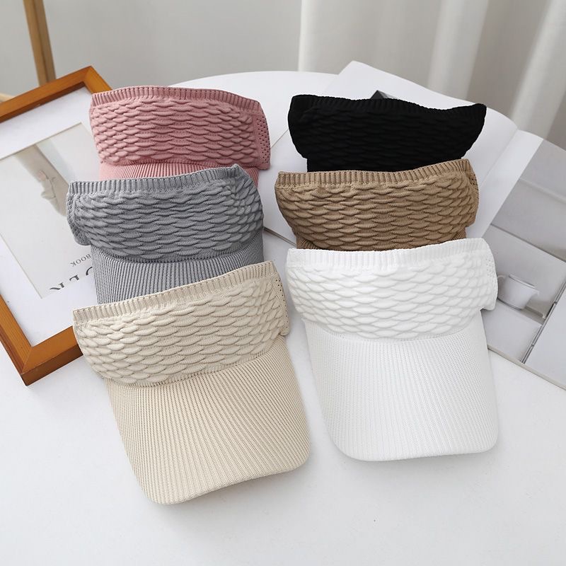 Casquette de soleil pour femme, protection UV, respirante, avec ouverture pour queue de cheval, style écaille de poisson, pour l'été, les voyages, le golf, les loisirs et le shopping