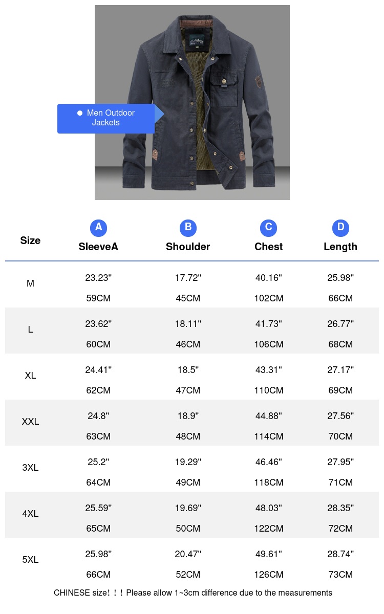 Vestes tactiques en coton pour hommes, coupe-vent décontracté à revers, style militaire, pour la randonnée, la chasse et le travail en extérieur – Collection Automne