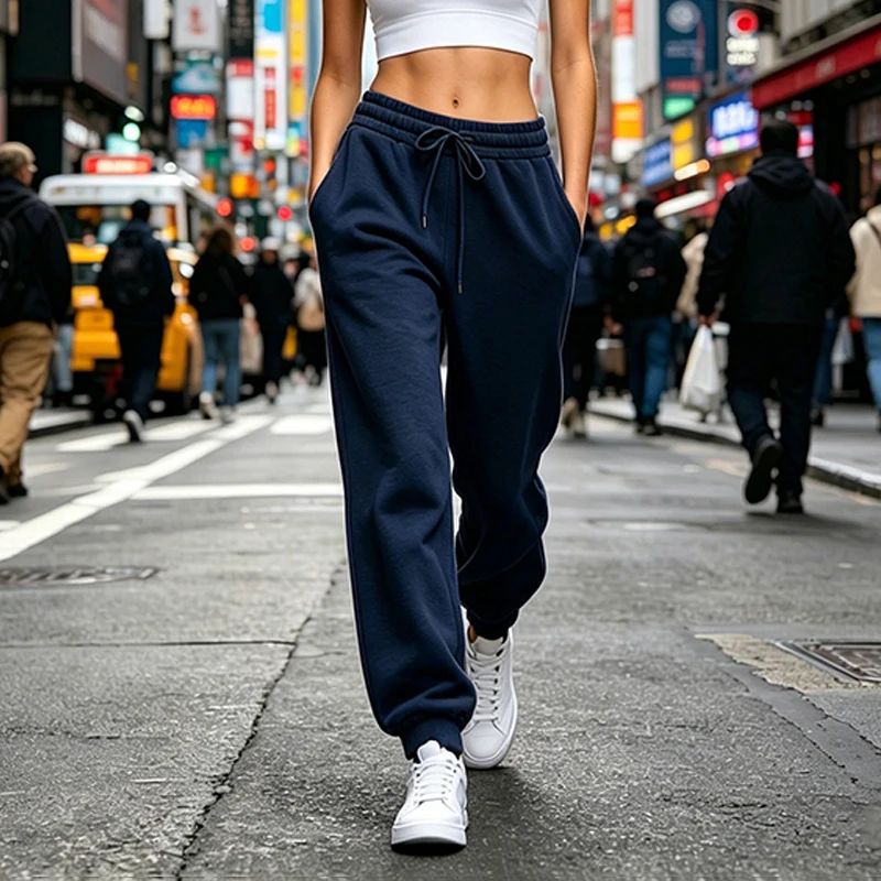 Pantalon de survêtement polyvalent pour femme – Vente flash – Confortable pour le sport, le jogging et le style urbain – Vêtements décontractés pour femme