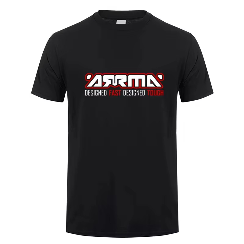 T-shirt pour homme, mode streetwear, nouveau t-shirt en coton Arrma RC, t-shirt pour homme, t-shirt cool d'été unisexe, hauts pour homme, t-shirts à manches courtes