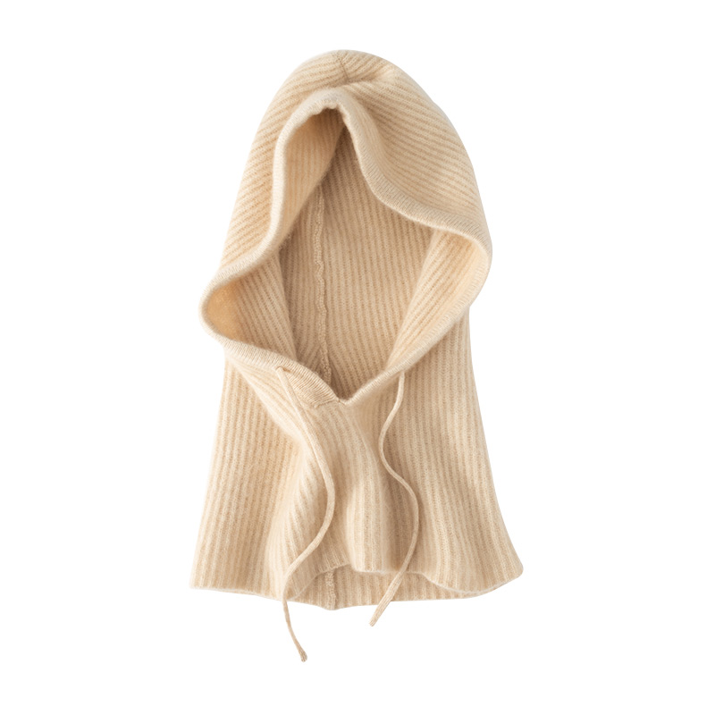 Écharpe 100% pur cachemire pour femme, chapeau chaud, bonnet fille, dame, extérieur, mode, haute qualité, automne, hiver, nouveau