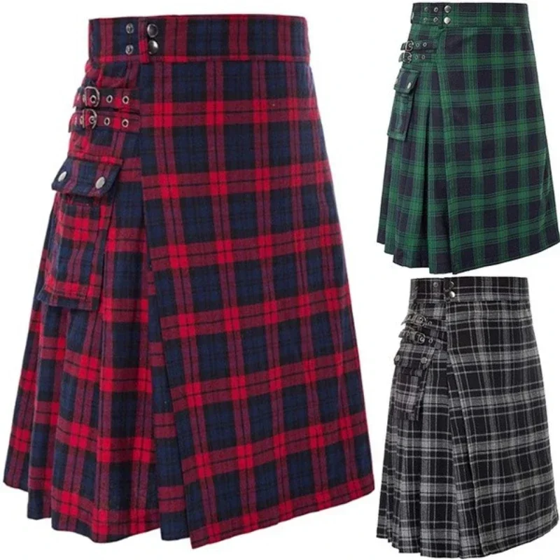 Kilt pour homme, kilt traditionnel écossais en tartan des Highlands, kilt utilitaire écossais pour homme