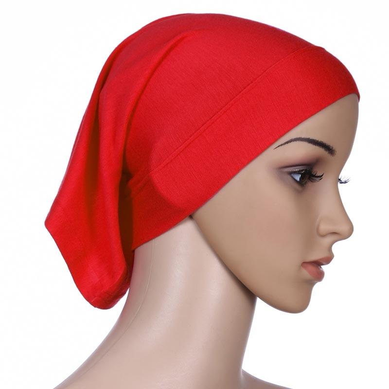 Femmes musulmanes foulard sous-écharpe extensible Hijab couverture bandeau sous-écharpe casquette châle Islam écharpe bandeau intérieur Bonnet