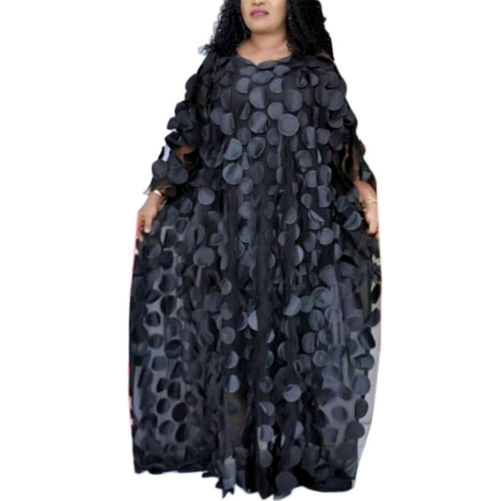 Abayas-Robe de Soirée en Mousseline de Soie pour Femme, Caftan Marocain, Boubou, Djellaba, Mode Africaine, Dubaï