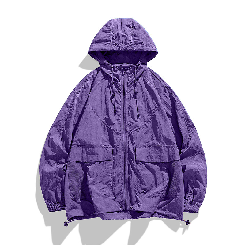 Vêtements de Protection solaire d'extérieur, Ultra-fin, Anti-ultraviolet, vêtements de Protection solaire, veste de travail de sport respirante
