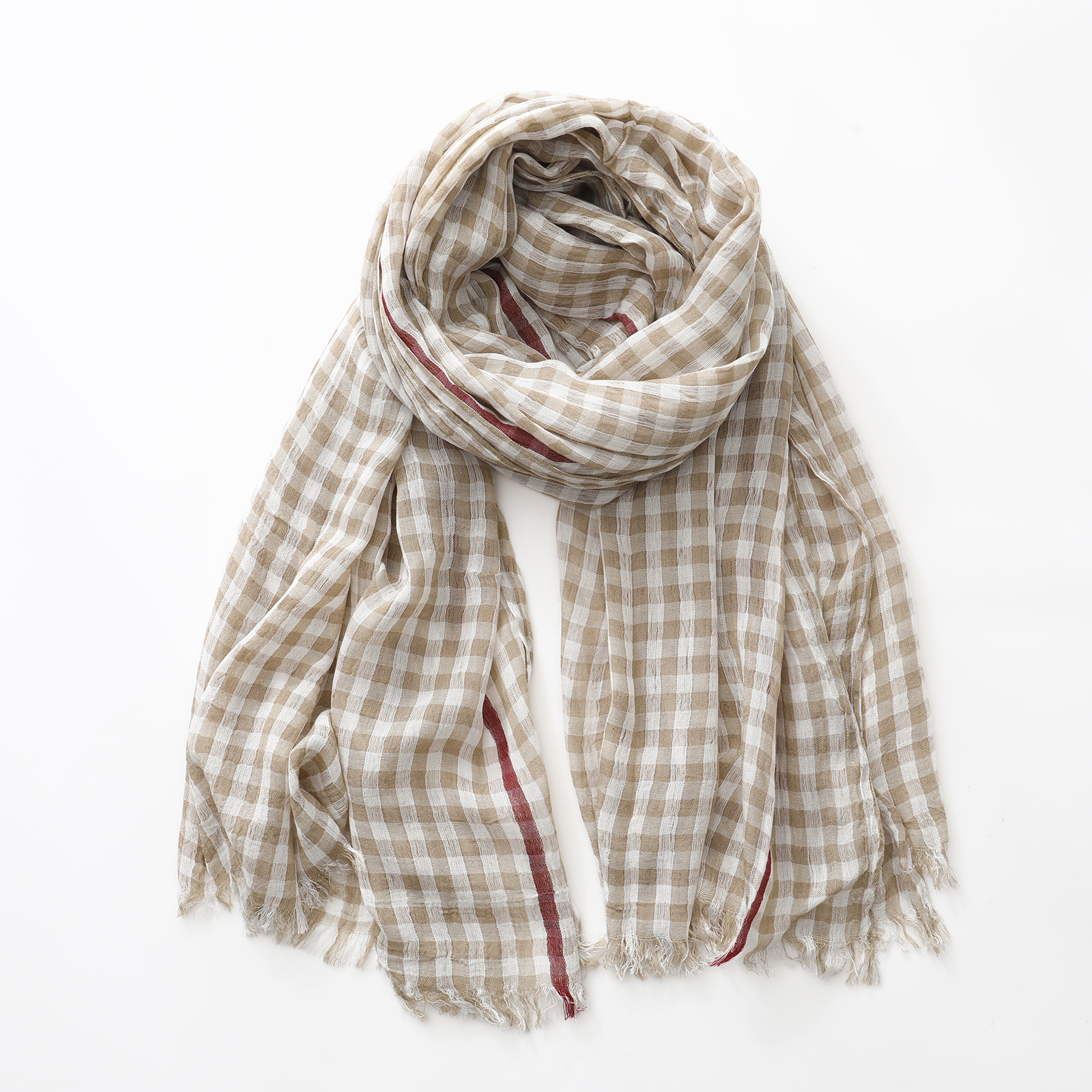 Coton lin Plaid mode femmes écharpe automne hiver chaud foulard Pashmina décontracté mâle accessoires gland Bufandas châles