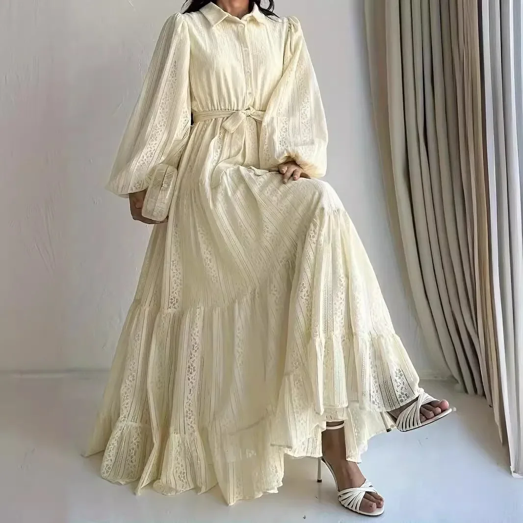 Abaya longue pour femmes musulmanes, robe arabe, robes de soirée, ceintures Abayas, Eid Ramadan, Maroc, Dubaï, Kaftan, Islam VestiEducational Jalabiya