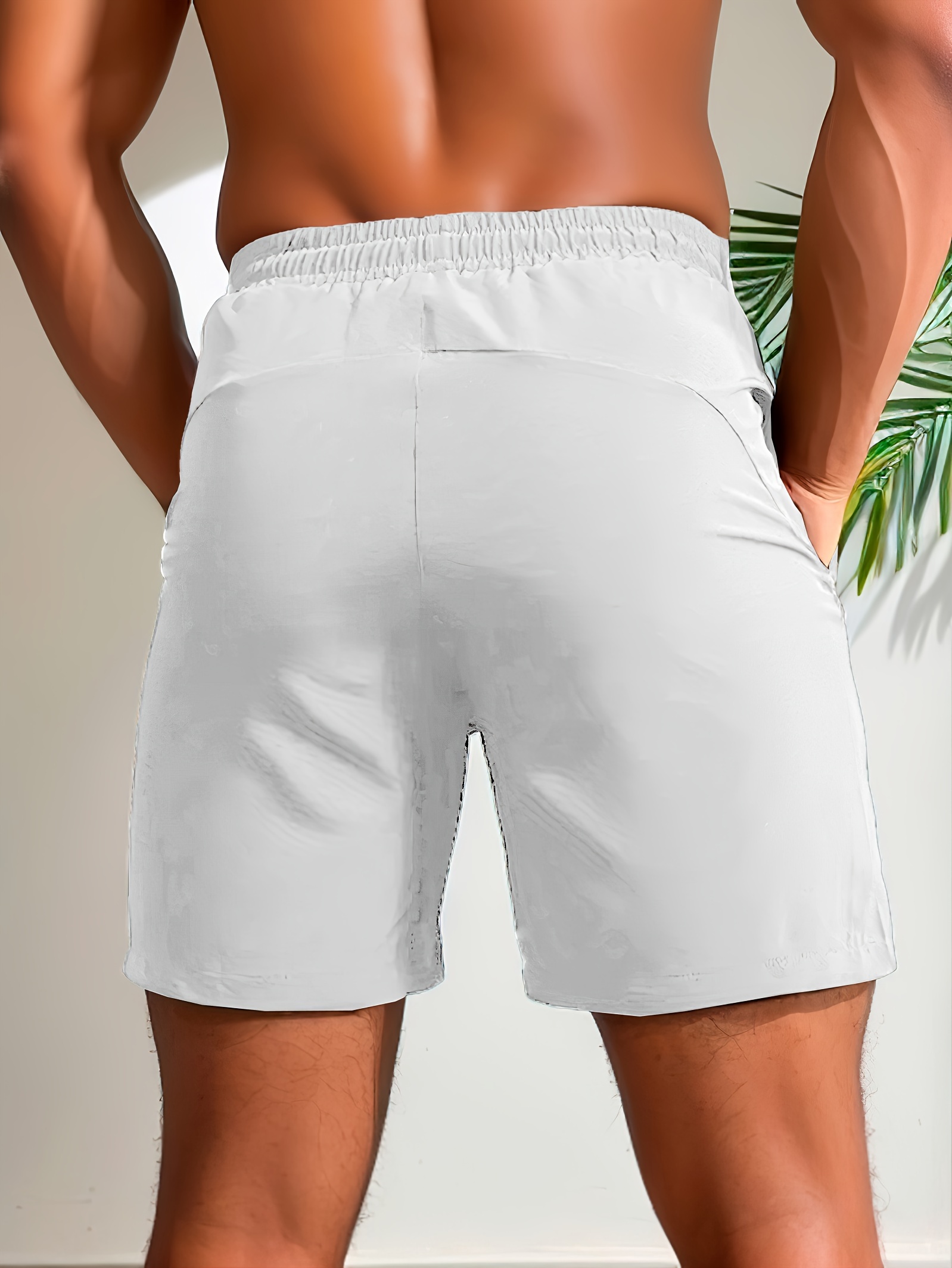 Ensemble trois pièces short pour hommes, sport, fitness, natation, poches zippées, séchage rapide, décontracté, respirant, short à cordon, adapté aux sports de plein air d'été, entraînement physique, loisirs à domicile, vacances à la plage