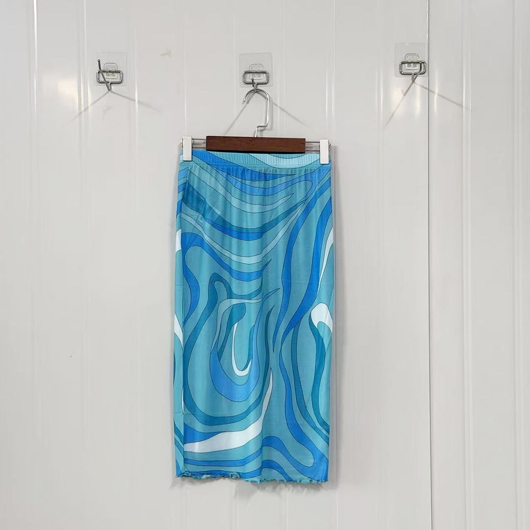 Paréo de plage en maille pour femme, design de luxe, avec logo signature de créateur, classique, transparent, pour femme