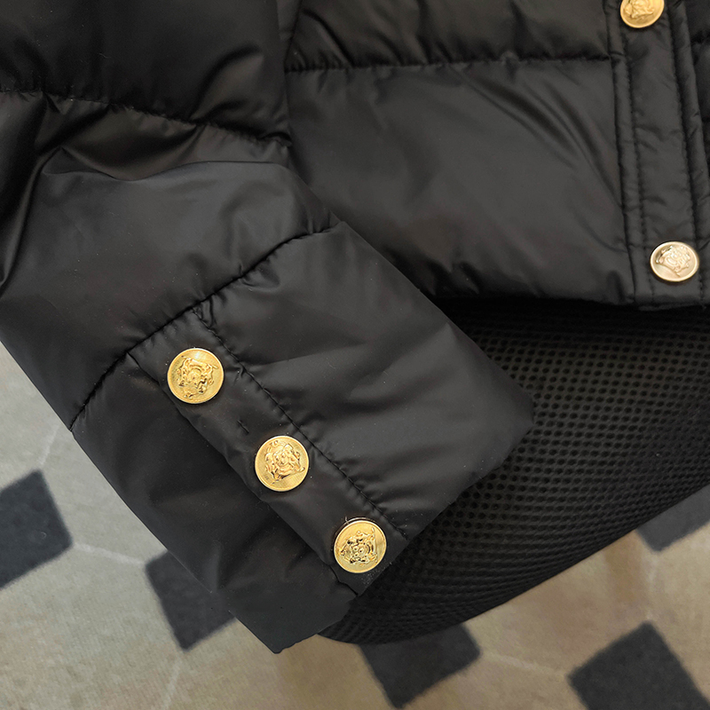 Veste courte bouffante à simple boutonnage pour femme, col rabattu, manteau rembourré en coton, à la mode, Chic, chaud, vêtements d'extérieur, nouvelle collection automne hiver