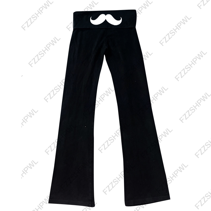 Moustache à la mode pantalons longs Rock Goth Hip Hop Streetwear pantalons de rue mode classique minimaliste décontracté Y2K pantalon Chic