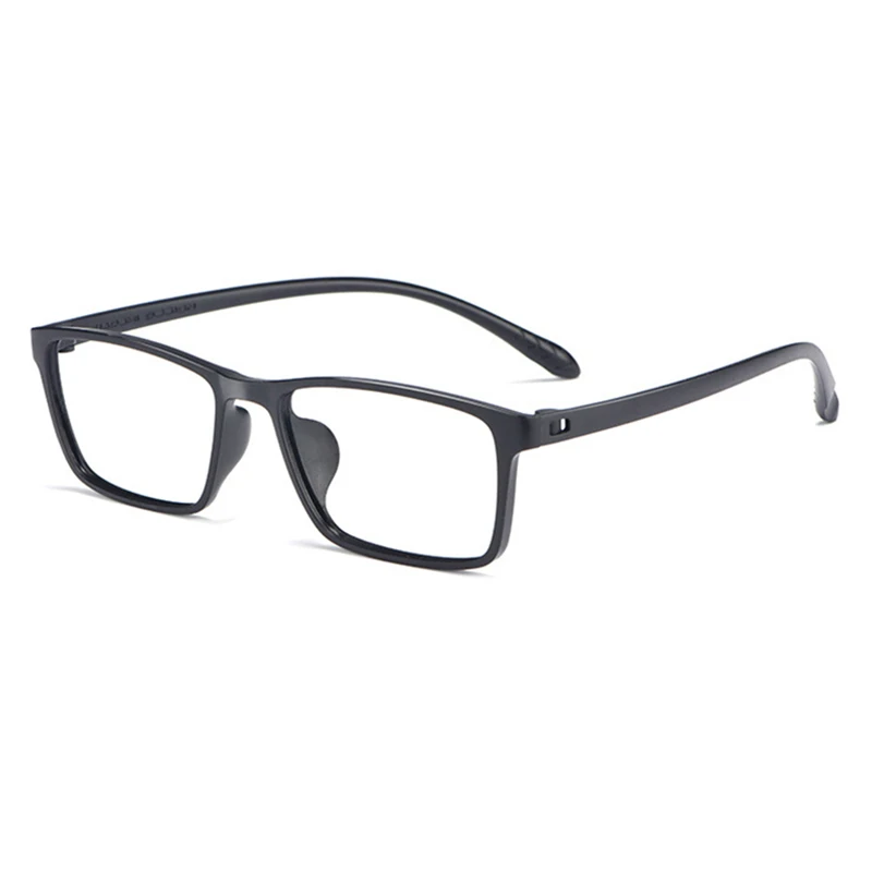 Nouveauté TR-90 lunettes à monture pour hommes et femmes Styles 4 couleurs en option plastique Flexible lunettes durables Prescription