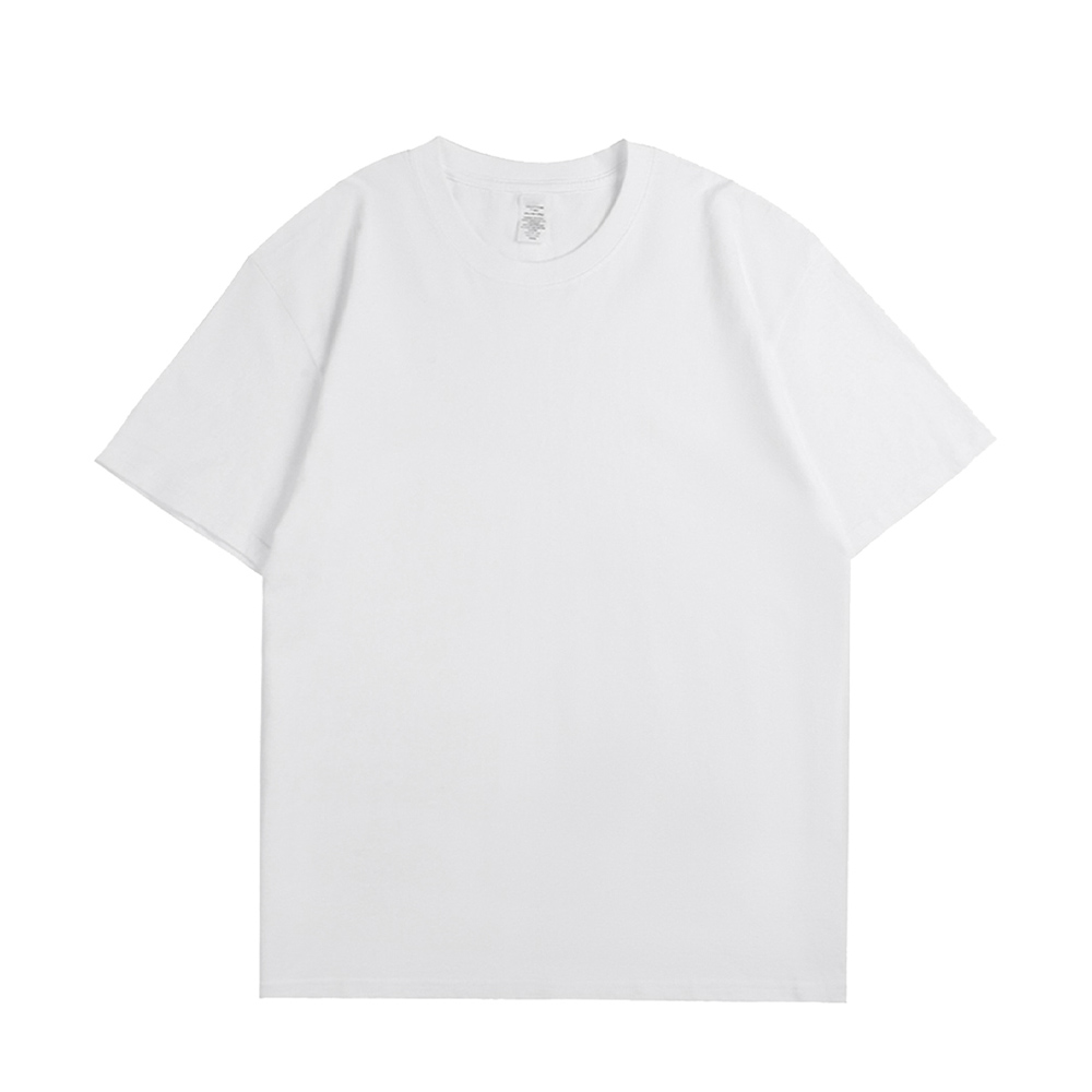 T-shirt à Manches Courtes et Col Rond pour Homme, Vêtement Basique, Décontracté, Surdimensionné, en Coton, Été