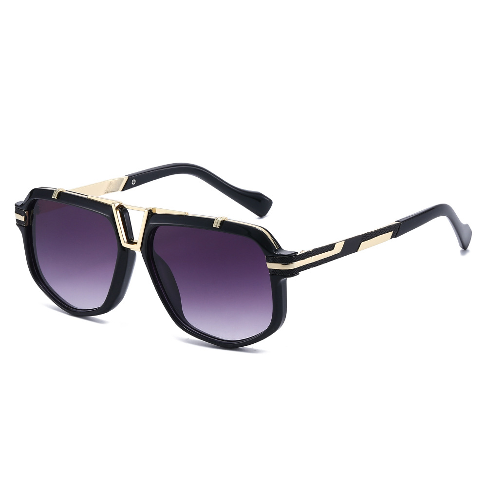 Lunettes de soleil de luxe pour hommes 2026 – Design unisexe tendance avec verres de protection UV400 pour activités de plein air
