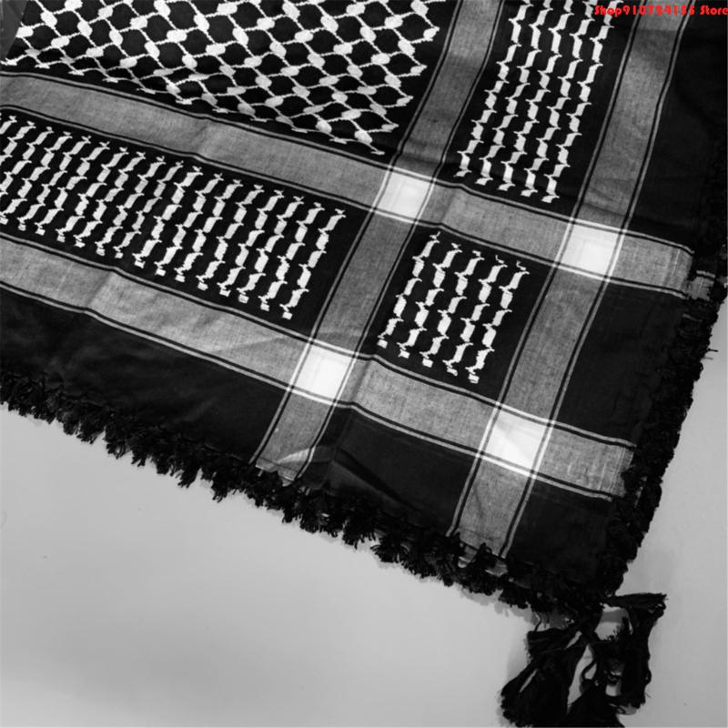 76HE – écharpe tactique arabe pour homme, foulard religieux, anti-poussière, multifonctionnel