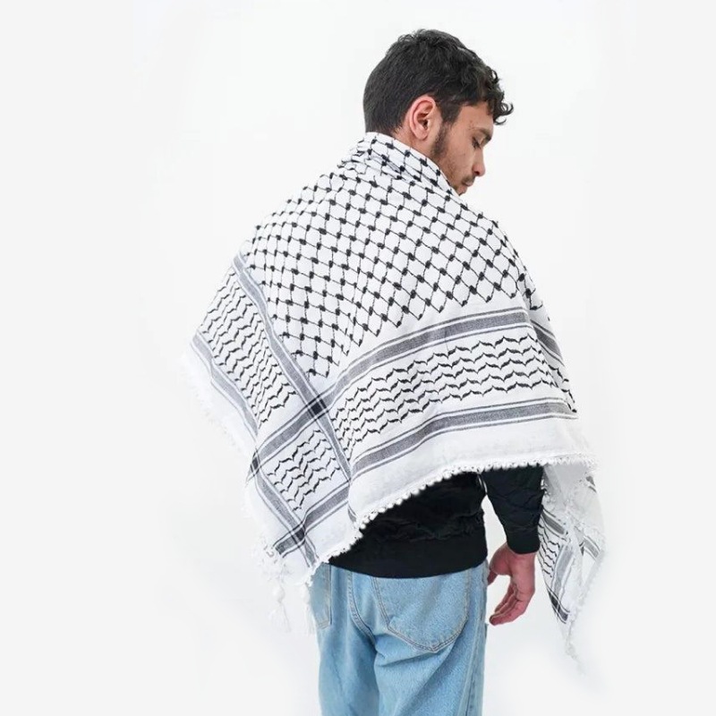 Femmes/hommes militaire tactique désert Hijab écharpe musulman foulard carré Islam arabe Keffiyeh tête cou foulards bandeau