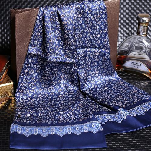 Écharpes longues pour hommes, design imprimé, pur injplanchers f, cou, livraison gratuite, 100%