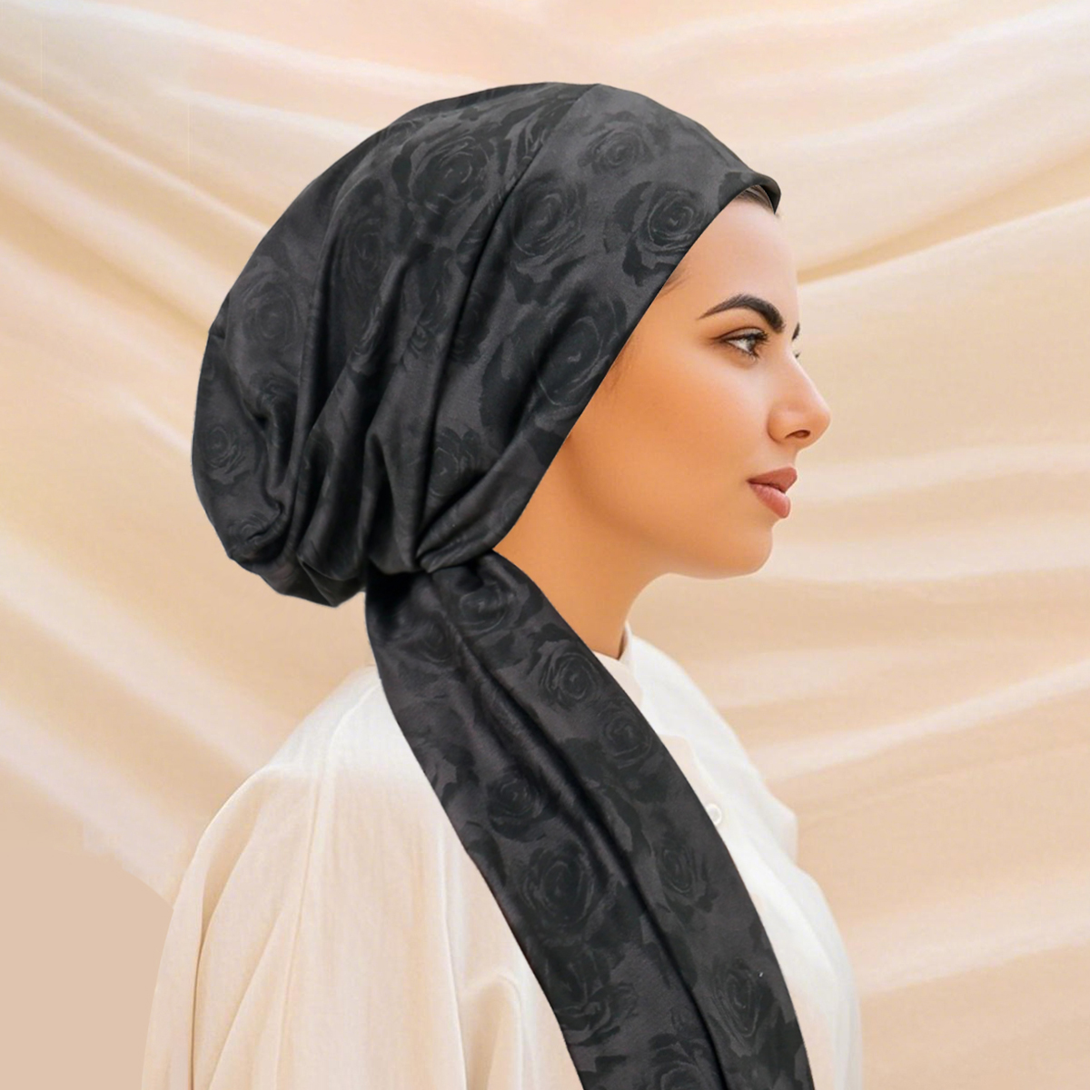 Foulard Hijab imprimé tendance pour femmes, casquette de chimio, Turban pré-attaché, Bandana contre le Cancer, perte de cheveux, foulard