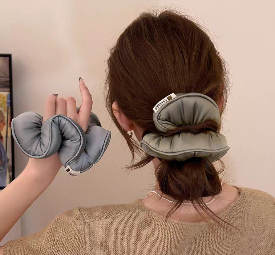 Bandeau à cheveux épais de grande taille, n'abîme pas les cheveux. Bandeau de repose-tête de style oreiller pour dormir. Outil de bouclage des cheveux pour dormir