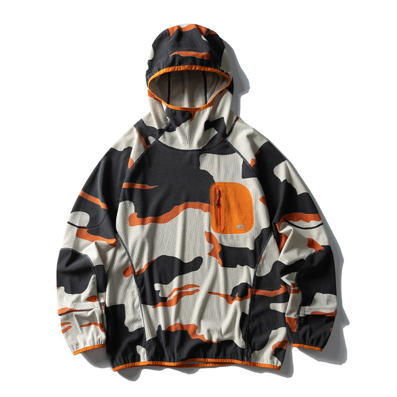 Sweat-shirts à capuche de sport d'extérieur unisexe pour hommes et femmes, légers, en polaire, à manches longues, respirants, pulls à capuche, hauts de sport