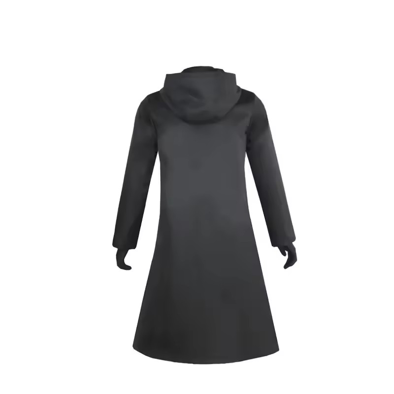 Costume noir de bouffon, tenue de Cosplay, uniforme de travail d'halloween, Costume de spectacle de personnage de jeu de rôle, vêtements de danse moderne