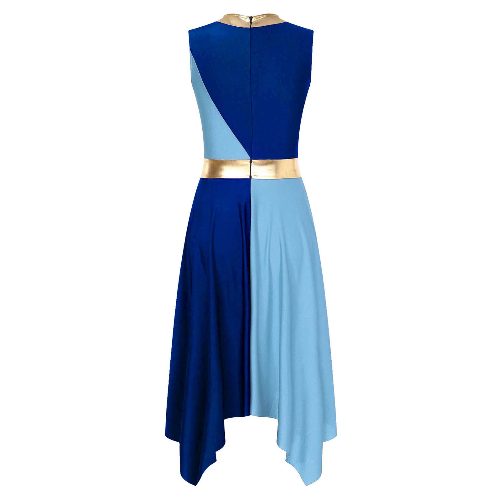 Robe de danse lyrique Moden pour femmes, robe de danse à manches longues, robe de danse de louange liturgique, costume de culte tunique