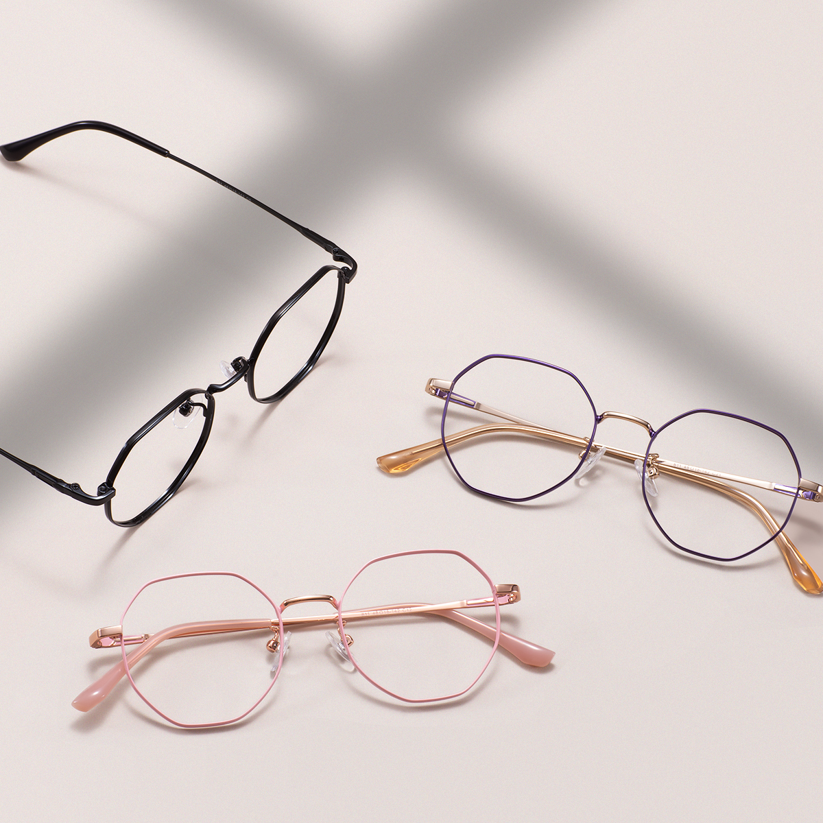 Lunettes rondes géométriques colorées en métal pour hommes et femmes, montures à jante complète, lunettes moyennes et élégantes pour lentilles de Prescription optiques