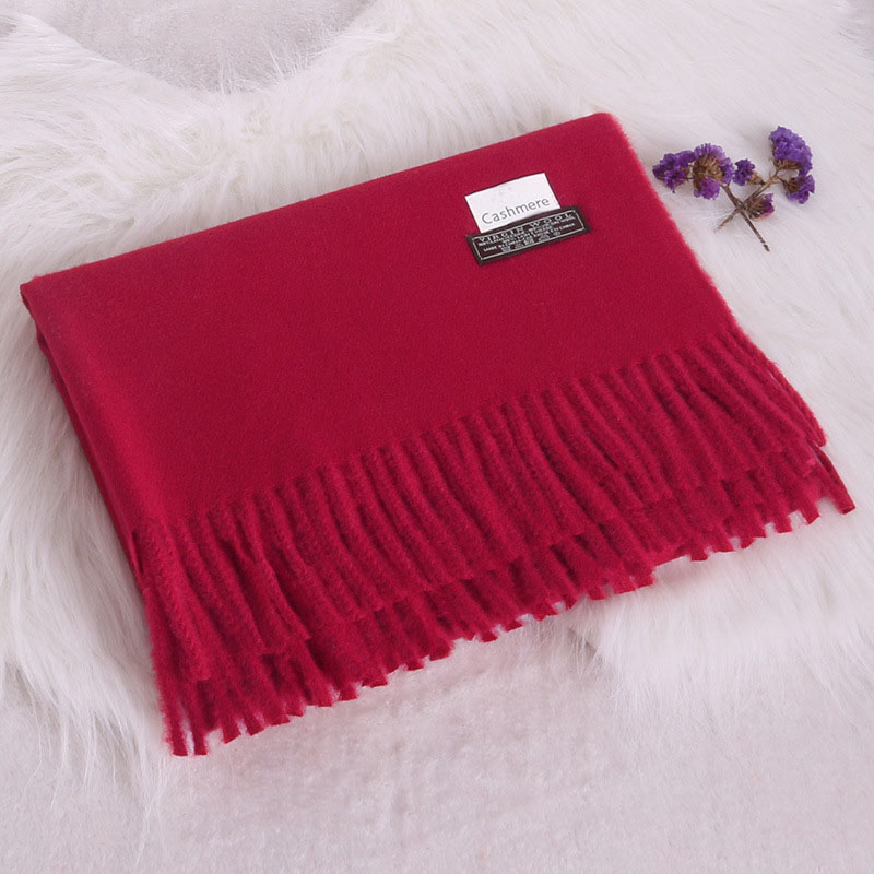 Femmes hiver doux chaud cachemire écharpe marque de luxe laine foulards kaki Pashmina châles noir hommes Poncho cachemire écharpes