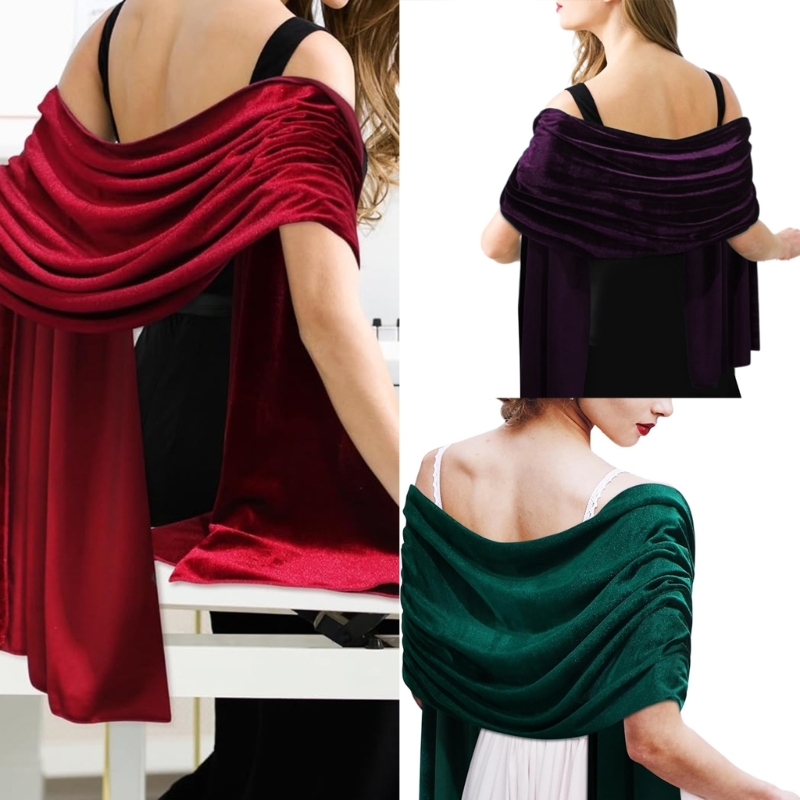 Châle en luxueux pour femmes, châle élégant pour soirée, vêtements