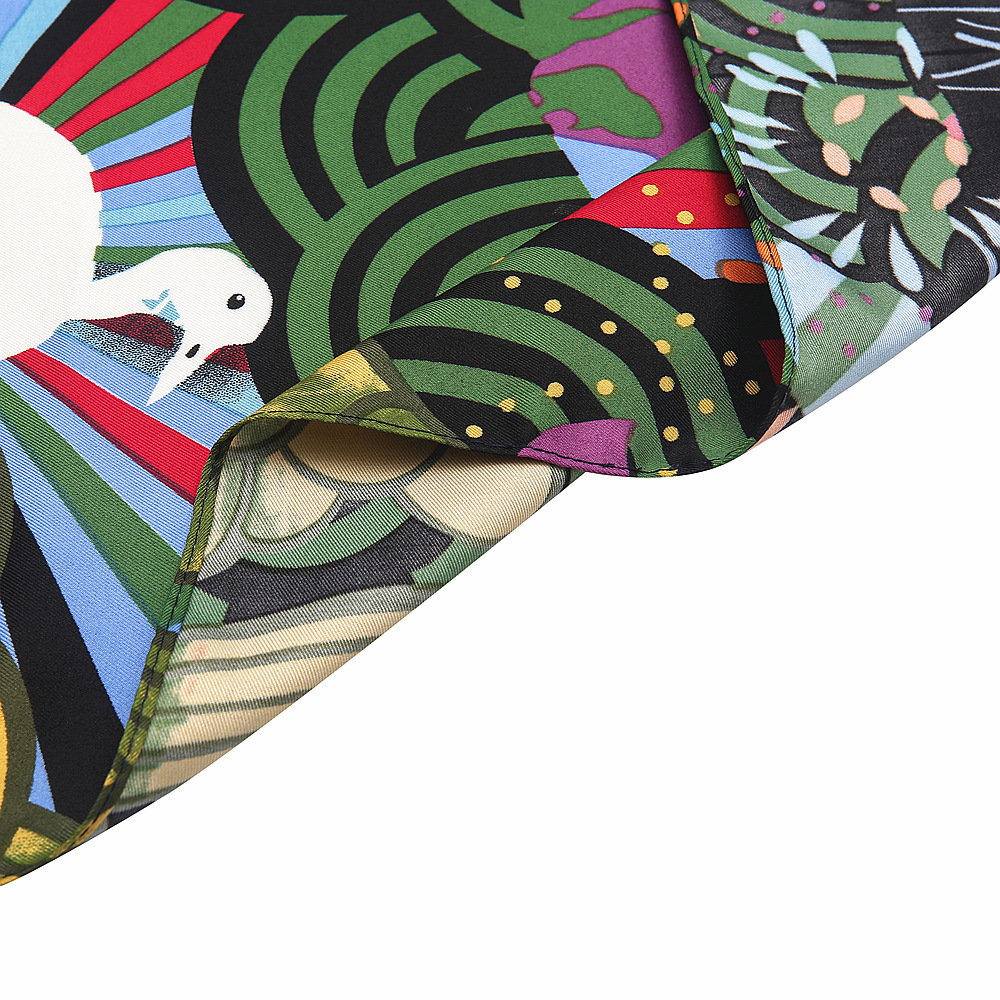 130cm marque foulard carré femmes 100% foulard en soie 2023 nouveau Design Pashmina Animal léopard zèbre femmes châle Bandana foulard écharpe