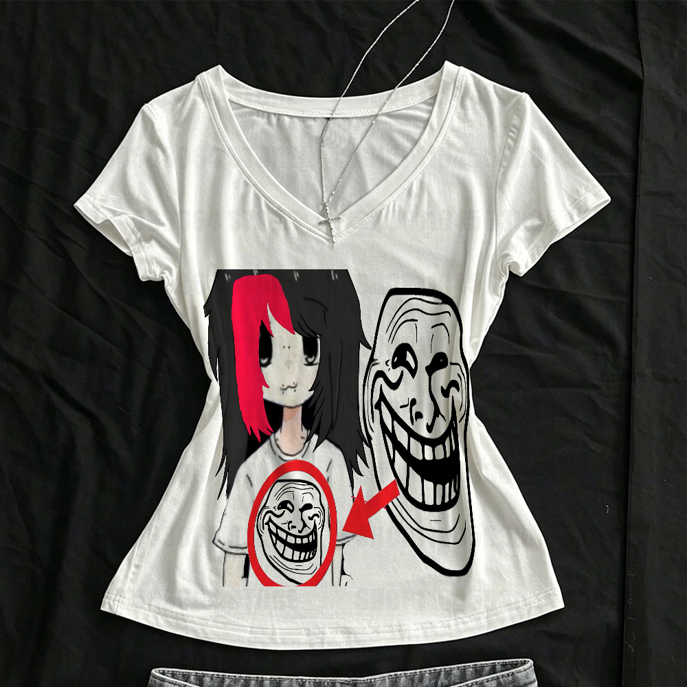 Vêtements des années 90, crop top vintage pour femmes, t-shirts graphiques d'anime, vêtements féminins des années 2000, tops grunge, vêtements Y2K, Kitty Kpop, goth, emo