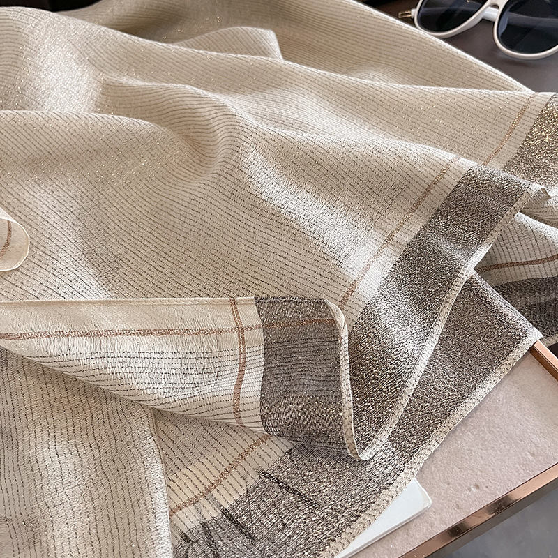 Écharpe chaude en laine de soie solide pour femme, châle enveloppant, Bufanda Floral Pashmina, luxe, broderie d'avertissement, nouvelle collection hiver 2023
