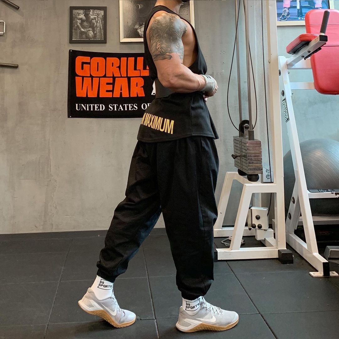 Pantalon de sport musclé pour homme, entraînement, basket-ball, course à pied, fitness décontracté, pantalon à la mode, version coréenne