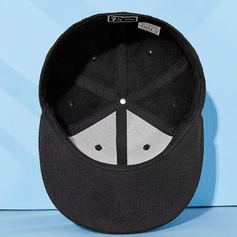 Casquette de baseball ajustée grande taille pour femme, casquette de skateboard à dos fermé, casquette snapback hip-hop pour homme, casquette de football 60cm 62cm 64cm