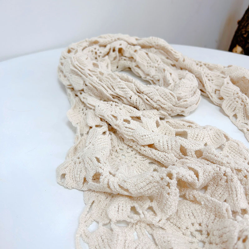 Écharpe longue chaude d'hiver en tricot, foulards épais pour femmes
