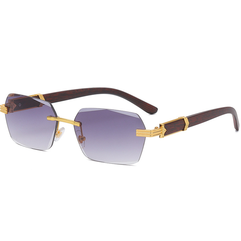 Lunettes de soleil rectangulaires pour hommes et femmes, petites lunettes de soleil carrées, mode populaire, été, voyage, 2024