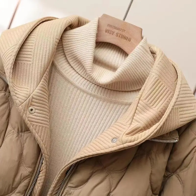 2025 manteaux de mode Style coréen manteau court ample femmes veste femmes Parkas chaud vestes bouffantes manteau décontracté nouveaux vêtements d'hiver