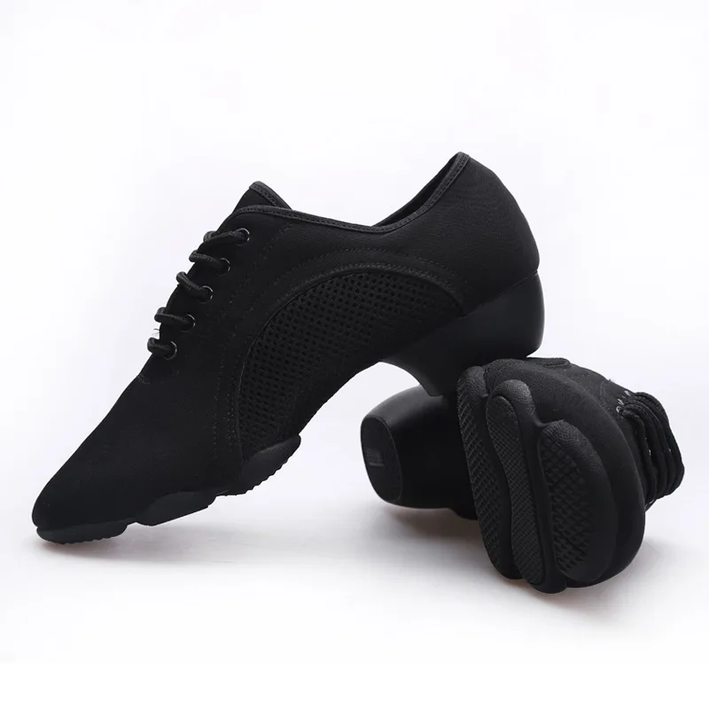 Chaussures de danse Cha-Cha à talons bas pour hommes et femmes, baskets respirantes, talon carré, forme latine, entraînement de la danse de rue, adulte, phtalBody