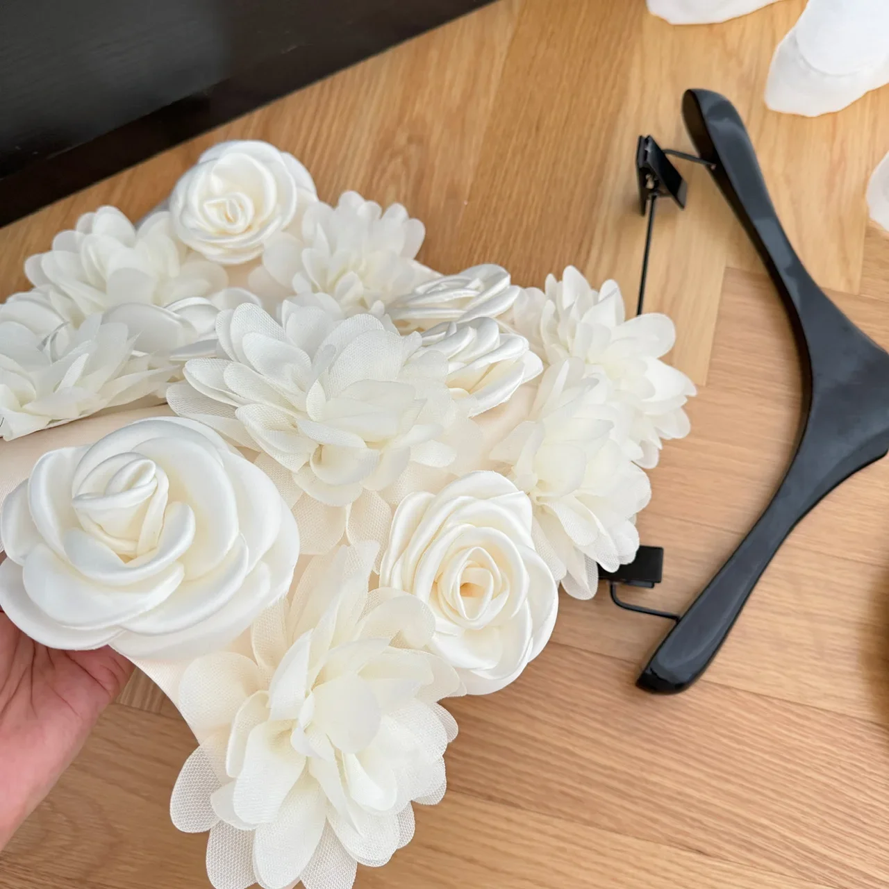 Printemps femmes tempérament paquet hanche noir tridimensionnel Rose jupe femme douce mode Y2k une ligne Mini Kawaii jupes