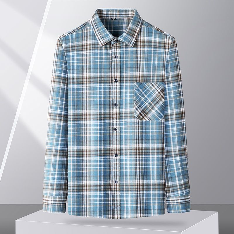 Chemises surdimensionnées en flanelle à carreaux pour hommes, manches longues, en coton, mode décontractée, douce, coupe Standard, 11XL, 10XL, 9XL