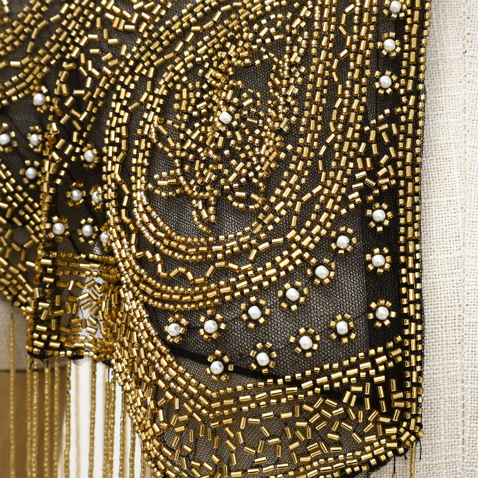 Élégante Écharpe de Soirée Années 20 pour Femme, Châle à Franges, Cape à Paillettes et Perles, Cape de Soirée Vintage à Pompons, Écharpe Flapper